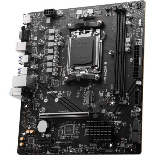 En ucuz MSI PRO A620M-B AMD A620 AM5 DDR5 6800MHz (OC) M.2 Anakart